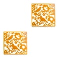 thumbnail image 3 of ZheElen 4piece Lightweight Hanging Divider Screens For Versatile Space Foldable Yellow Bird Chart 2Set, 3 of 6