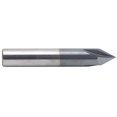 thumbnail image 3 of Chamfer End Mill, CNC Milling Cutter 60° Milling Cutter Bit Chamfer Router Bit Durable Simple To Operate  For Industrial Supplies D12 X 60° X 75L, 3 of 8