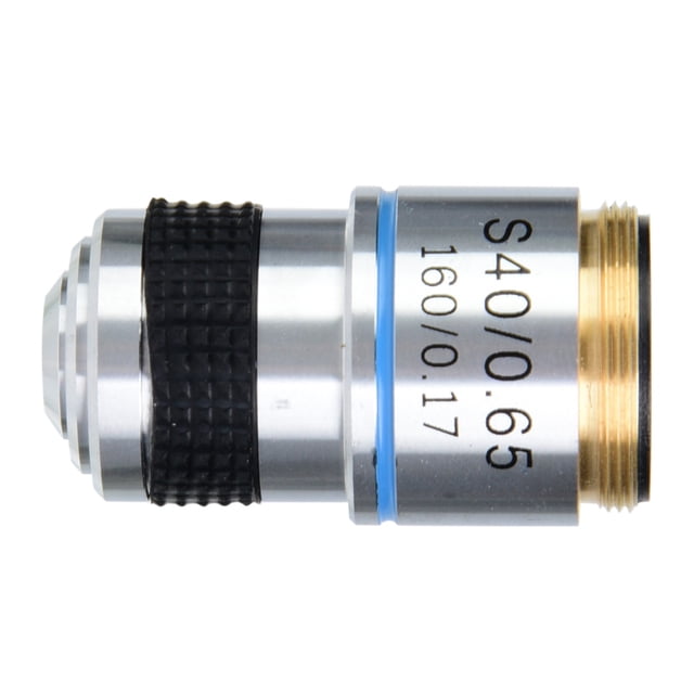 Objective Lens,40X 185 Biological Microscope Achromatic Objectives Lens X Achromatic Objective Lens Smart Functionality