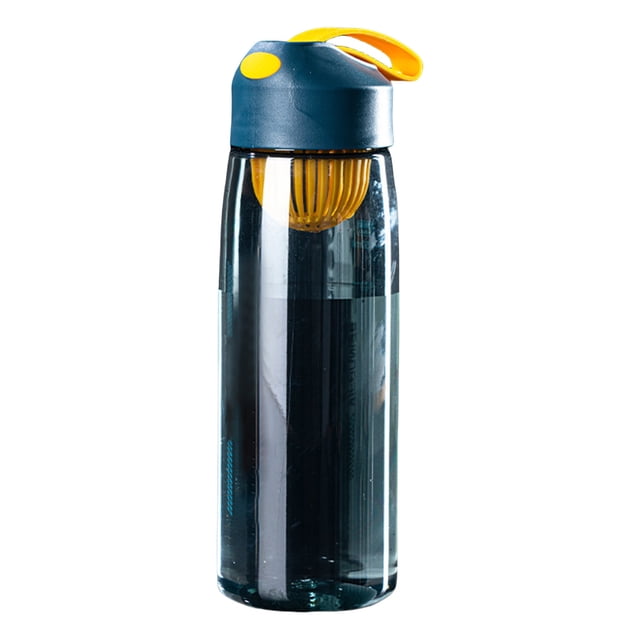 Sports Water Bottle 550 ml With Carry Loop And Built In Mixing Grids Leakproof For Gym Fitness Travel