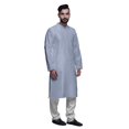 thumbnail image 2 of Atasi Designer Kurta Pajama For Men Printed Straight Kurta Set Summer Clothing, 2 of 5