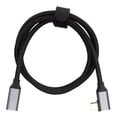 thumbnail image 1 of HD 4K Type C Extension Cable, Thickened Durable 100W 5A PD 90 Degree Type C Extension Cable Gen 2  For Tablets For Notebooks 25cm,50cm,1m, 1 of 8