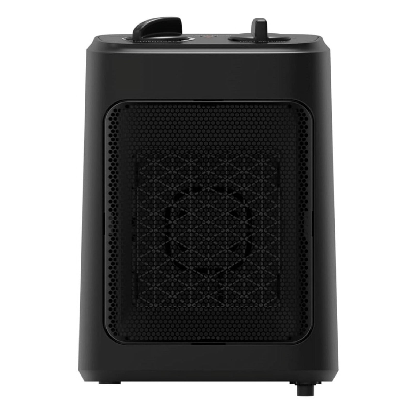 1500W Ceramic Electric Space Heater with Adjustable Thermostat Tip Over Protection Lightweight ,Fast Warm Air Delivery