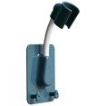 thumbnail image 1 of Self-Adhesive Shower Head Bracket Adjustable Handheld Showerhead Holder Wall Mount 2 Hooks Stand, Blue, 1 of 9