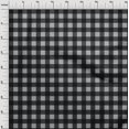 thumbnail image 3 of oneOone Viscose Chiffon Fabric Gingham Check Printed Fabric 1 Yard 42 Inch Wide, 3 of 4