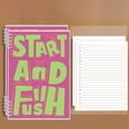 thumbnail image 1 of Styesk Pack Of Two, Vintage Loose-leaf Detachable Notebook, Horizontal Lines New Notepad, 1 of 9