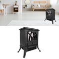 thumbnail image 1 of Electric Fireplace Stove,Freestanding Electric Fireplace Heater Temperature Compact Indoor Space Heater Indoor Stove Heater with Overheat  Remote Control, 1 of 7