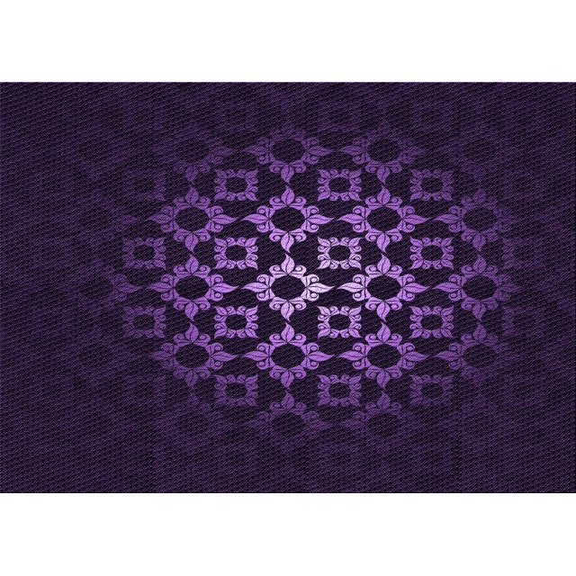 Ahgly Tapis Rectangulaire Lavable en Machine Intérieur Transitionnel Violet Profond, 8 Pieds x 10 Pieds