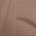 thumbnail image 1 of oneOone Polyester Spandex Brown Fabric Geometric Craft Projects Decor Fabric Printed By The Yard 56 Inch Wide, 1 of 5