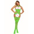 thumbnail image 3 of Women Open Crotch Bodystockings Perspective Underwear Pajama, 3 of 9