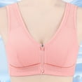 thumbnail image 2 of Women's Zip Front High Impact Wireless Racerback High Support Zipper in Front Sports Bra for Workout Running, 2 of 8