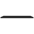 thumbnail image 2 of vidaXL Floating Wall Shelf Black 120x23.5x3.8 cm MDF, 2 of 4