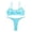 Light blue, variant on Ketyyh-chn99 Panty and Bra Set Women's Comfort Bralette Seamless Underwear Plus Size Seamless Comfort No Underwire Bra 2030 Red,S
