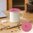 thumbnail image 4 of Uscallm Silicone Cup Lid Ceramic Mug Cover Dust Proof Coffee Tea Cup Lid Office Home Kitchen Drinkware Accessory, 4 of 6