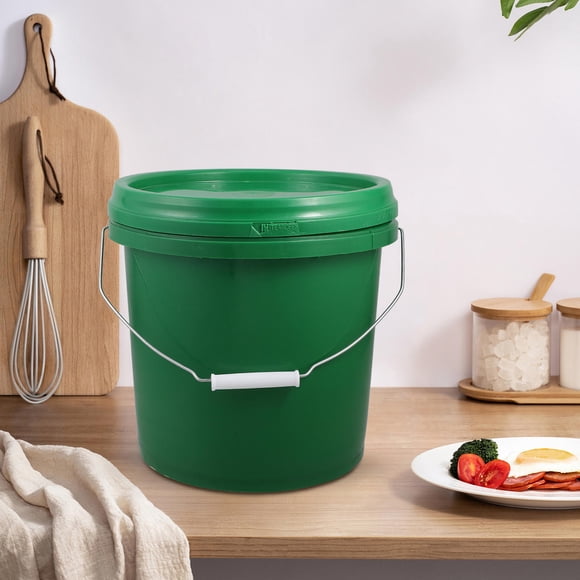 OFFIGAM Fermenting Bucket Green PP Material For Home Brewing 1Pack