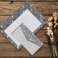thumbnail image 5 of Fasiaou 9 PCS Stationery Set with Envelopes,6 Writing Paper+3 Envelopes,Cute Lined Stationery Paper for Writing Letters Invitations Poem Office School Supplies, 5 of 5