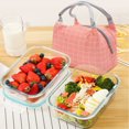 thumbnail image 1 of LEEYNEER Liquidation! Boîte à Bento Mode Bien Conçu Sac à Lunch Isolé Portable Sac à Lunch Chaud pour le Travail au Bureau Boîte à Lunch Réutilisable Sac à Lunch Isolé Multicolore, 1 of 3