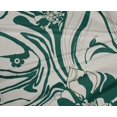 thumbnail image 5 of oneOone Polyester Lycra Teal Green Fabric Abstracts Craft Projects Decor Fabric Printed By The Yard 56 Inch Wide, 5 of 5