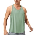 thumbnail image 2 of Styesk Tank Tops Men Men's Solid Color Fashionable Leisure Fitness Sports Tank, 2 of 5