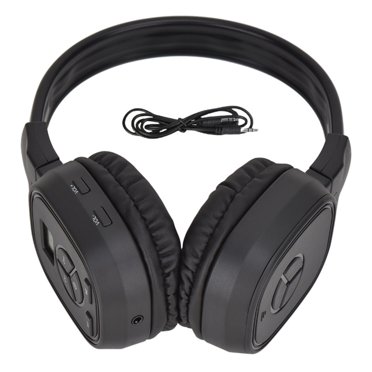 GUYUTING Transistor Radio Headphones Portable Compact Battery Powered FM 50-108MHz Black for Jogging Walking Enjoy Radio On Go