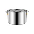 thumbnail image 2 of Luzkey Stainless Steel Soup Pot, 6.2L Multipurpose Cooking Pot with Dustproof Lid for All Stoves, 2 of 8