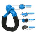 thumbnail image 2 of Graflsoa Ultra-Strong 55mm UHMWPE Soft Shackle for Heavy-Duty Towing and Rescue, 10-25 Ton Capacity, Compact Red Design for ATV, UTV, SUV, and Snowmobile Use, 2 of 6