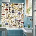 thumbnail image 4 of TIELUTT Rideau de Douche en Tissu Taille de Rideau de Douche Beige Japonais Rideaux de Douche pour Salle de Bain et Rideaux de Douche Turquoise pour Salle de Bain Doublure de Rideau de Douche Transparente Robuste Rideau de Douche avec Ventouses et, 4 of 5