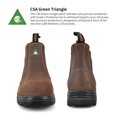 thumbnail image 3 of Tiger Safety CSA Men's Work Boots Steel Toe Leather 5925, 3 of 7