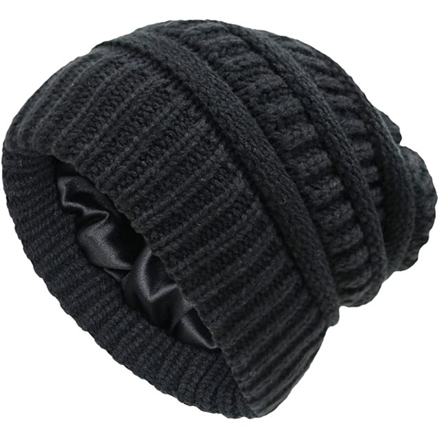 LinYooLi Bonnet Tricoté pour Femmes, Bonnet d'Hiver Doux et Chaud