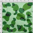thumbnail image 4 of oneOone Viscose Jersey Forest Green Fabric Abstract Organic Shape Craft Projects Decor Fabric Printed By The Yard 60 Inch Wide, 4 of 4