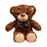 Drppepioner Juguete Montessori,Bow Ties Teddy Bear Doll Originality Furry Juguetes Cute Rose Furry Bear for Girlfriend Birthday Gift
