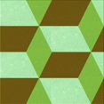 thumbnail image 1 of Ahgly Company Tapis d'Intérieur Lavable à la Machine, Carré, Transitionnel, Vert Olive, Tapis de Zone, 8 Pieds Carré, 1 of 7