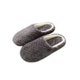 thumbnail image 3 of LUXUR Womens Slipper Cozy Clogs Slippers Fluffy Slides Solid Color Home Shoes Unisex Warm Shoe Deepen 11-12, 3 of 3