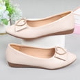 thumbnail image 5 of LSLJS Talon Plat Incliné Pointu Chaussures Simples pour Femmes Amour Semelle Arquée Peu Profonde Chaussures de Travail, Chaussures Simples pour Femmes, 5 of 5