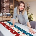 thumbnail image 1 of mtvxesu Independence Day Decorations, Independence Day Hanging Decorations 4th of July Patriotic Day Table Runner Independence Day Kitchen Living Room Table Decoration for Home Party Decoration, 1 of 1