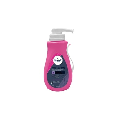 Veet® Professional™ Hair Removal Cream for Legs, Arms, Underarms, Bikini - All Skin Types - Hair Remover with Shea Butter, 400 mL