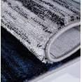 thumbnail image 2 of Ladole Rugs Red / Blue Grey Black Contemporary Geometric Design Modern Area Rug Carpet Approx. 3x5, 3x10, 4x6, 5x7, 8x10, 9x12 Feet, 2 of 6
