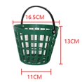 thumbnail image 4 of 2xSolid Golf Ball Basket Golf Range Bucket Storage Organizer Holds 25 Balls, 4 of 8