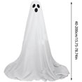 thumbnail image 2 of Halloween Ghost Decoration For Front Porch Yard Inflatable White Fabric Ghost With Light Adjustable Height 2.1 Meters 1.32 Pounds, 2 of 8