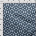 thumbnail image 2 of oneOone Silk Tabby Fabric Geometric Ikat Print Fabric By Yard 42 Inch Wide, 2 of 4