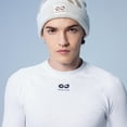 thumbnail image 4 of Mceream Chandail Thermique à Col Rond pour Homme Doublé en Molleton Ski Cyclisme Chasse Couche de Base de Compression, Chaud, Séchage Rapide Blanc TG, 4 of 8
