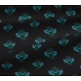 thumbnail image 5 of oneOone Viscose Jersey Fabric Floral Block Print Fabric By The Yard 60 Inch Wide, 5 of 5