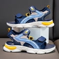 thumbnail image 2 of MIASHUI Sports Sandals for Boys and Girls Open Toe Soft Soled Beach Shoes,Blue,10, 2 of 8