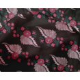 thumbnail image 4 of oneOone Silk Tabby Fabric Leaves Block Print Sewing Fabric BTY 42 Inch Wide, 4 of 4