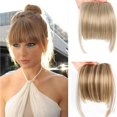 thumbnail image 2 of Clip in Air Bangs Fake Heat-resistant High Temperature Wire Hair Extension Clamp Girl Invisible Fringe Hairpiece Exercising Yoga Type8, 2 of 9