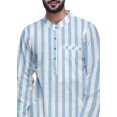 thumbnail image 4 of Atasi Printed Long Asymmetric Kurta Pajama Set For Men Party Wear Clothing, 4 of 4