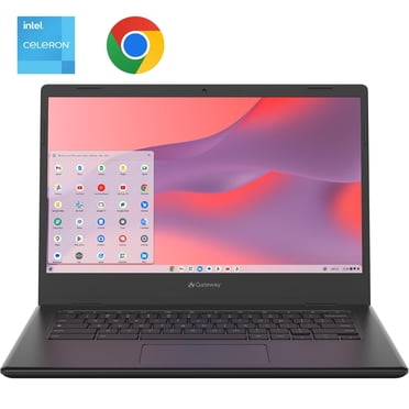 Ordinateur portable Gateway Chromebook 314 CBO314‑1H‑C5NS (Écran 14 pouces Full HD, Intel Celeron N4500, 4 Go de RAM, 128 Go eMMC) Marque Gateway, filiale du groupe Acer