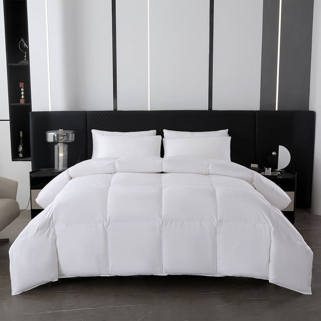 Mainstays Goose Feather Duvet Bed Duvet Full/Queen 86 in x 86 in