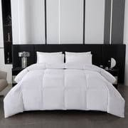 Mainstays Goose Feather Duvet Bed Duvet King 102 in x 86 in All Season Duvet
