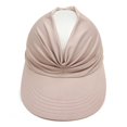 thumbnail image 2 of Chapeau de Soleil pour Femmes, Visière de Plage Protection UV à Grand Bord pour Sports Plage Golf Randonnée, Rose, 2 of 6